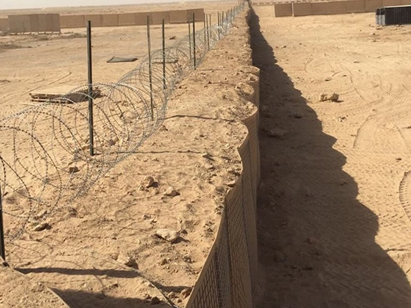 Barrier Gabion Fence