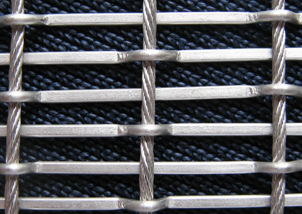 Crimped wire mesh