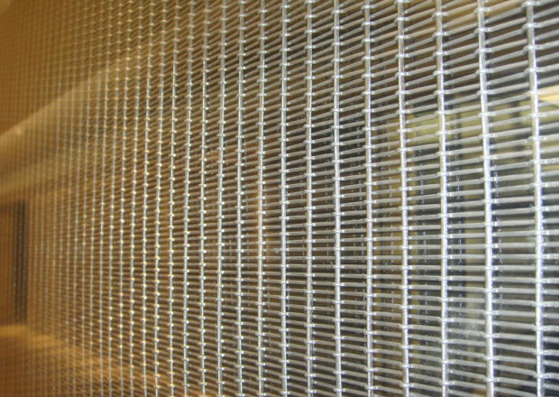 Crimped wire mesh