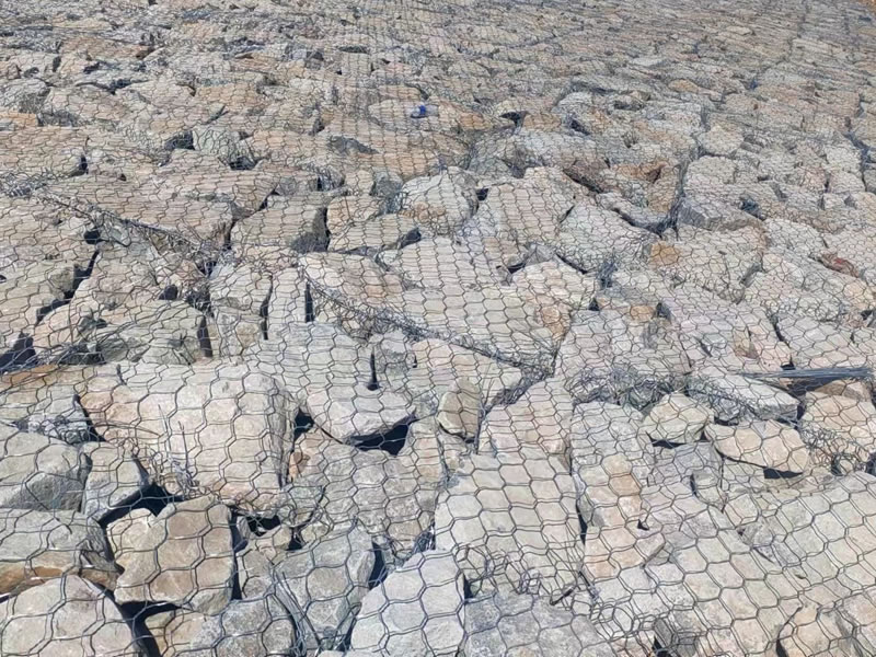 Hexagonal Gabion Mesh Box