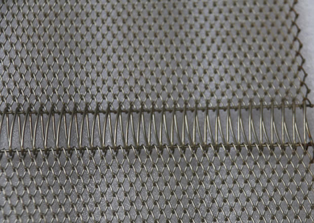 Chain link rod wire belt