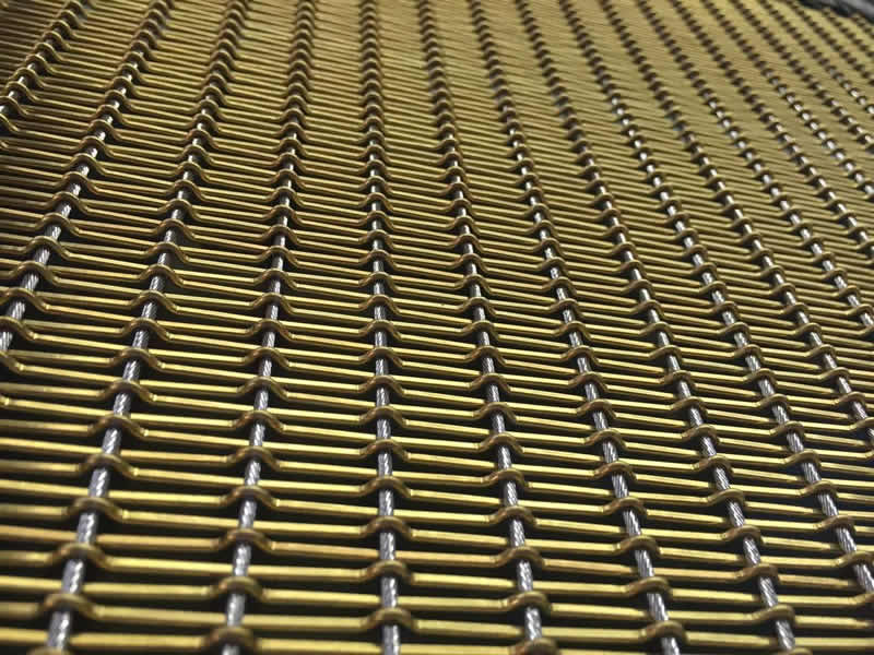 Woven Mesh for Elevator